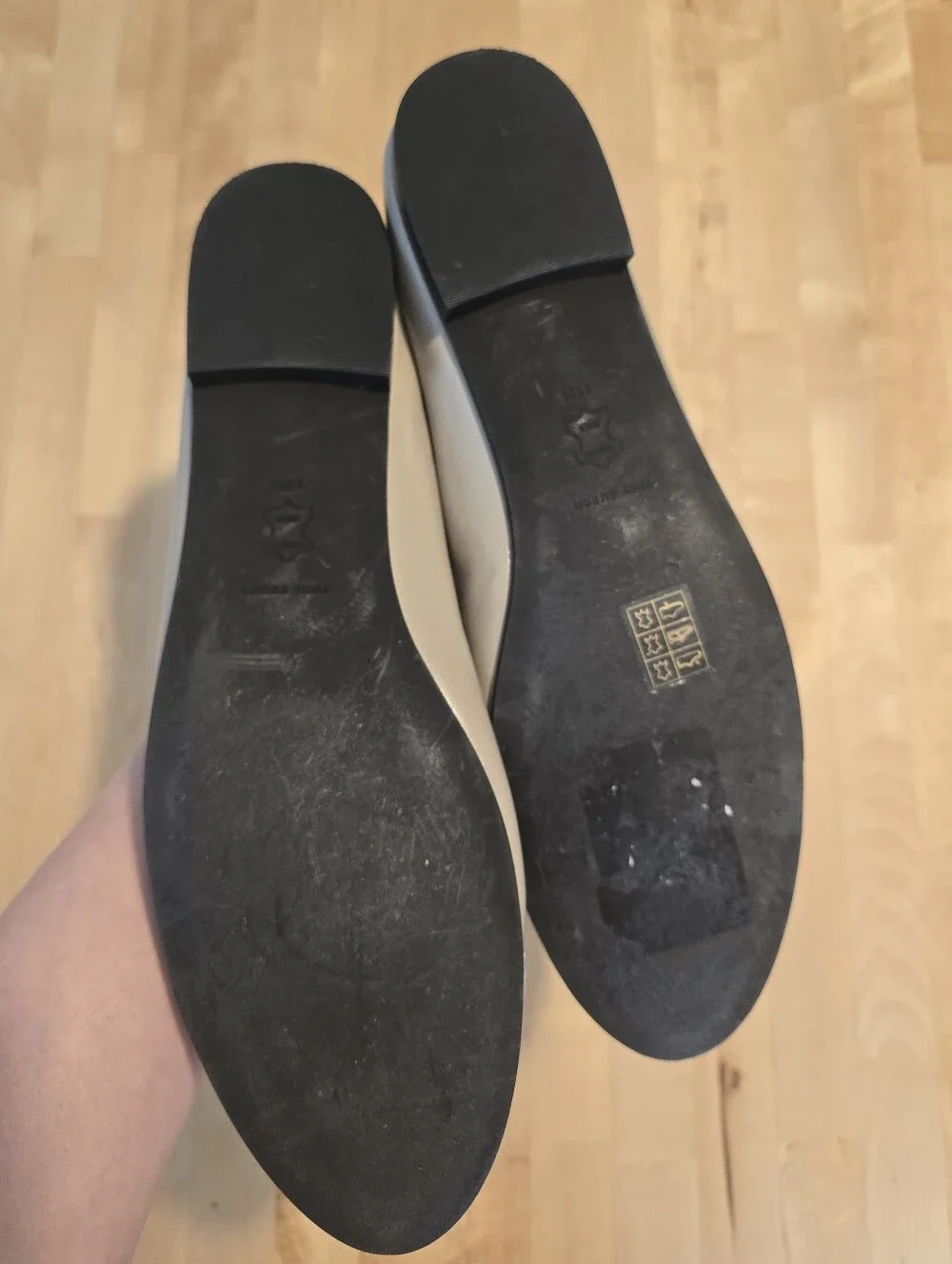 Tory Burch Capped Toe Ballet Flats Size 11